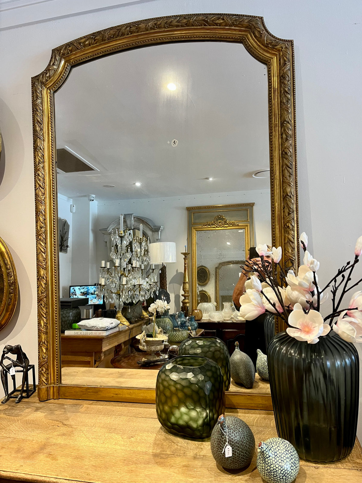 French mirror H147 W102