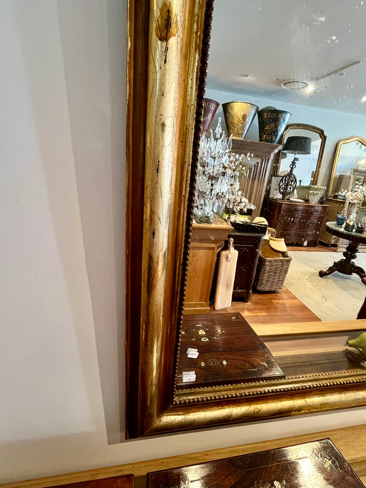 French Louis Phillipe mirror H185 W84