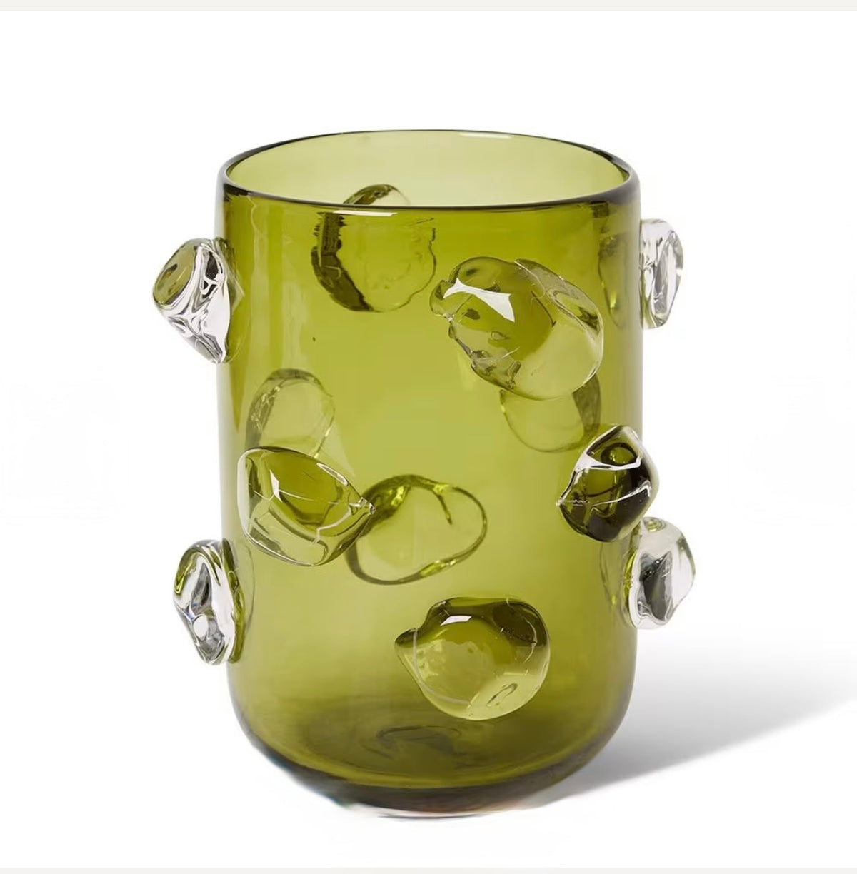 Vase Bubble green Large H33
