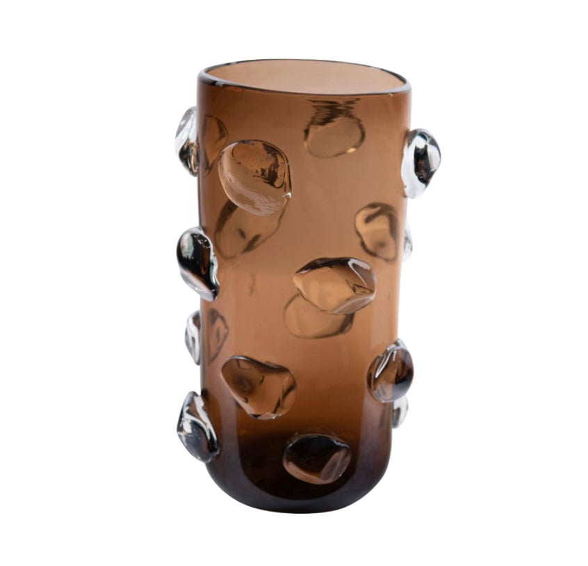 Vase Bubble mocca Large