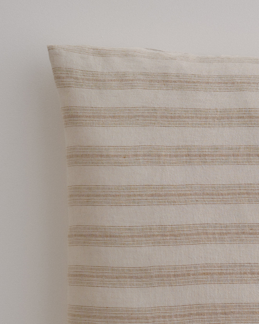 Hale Mercantile Basix Linen stripe Euro Cushion 65/65