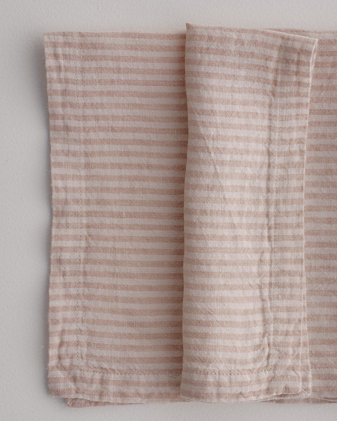 Hale Mercantile Napkin Basix stripe Linen stripe