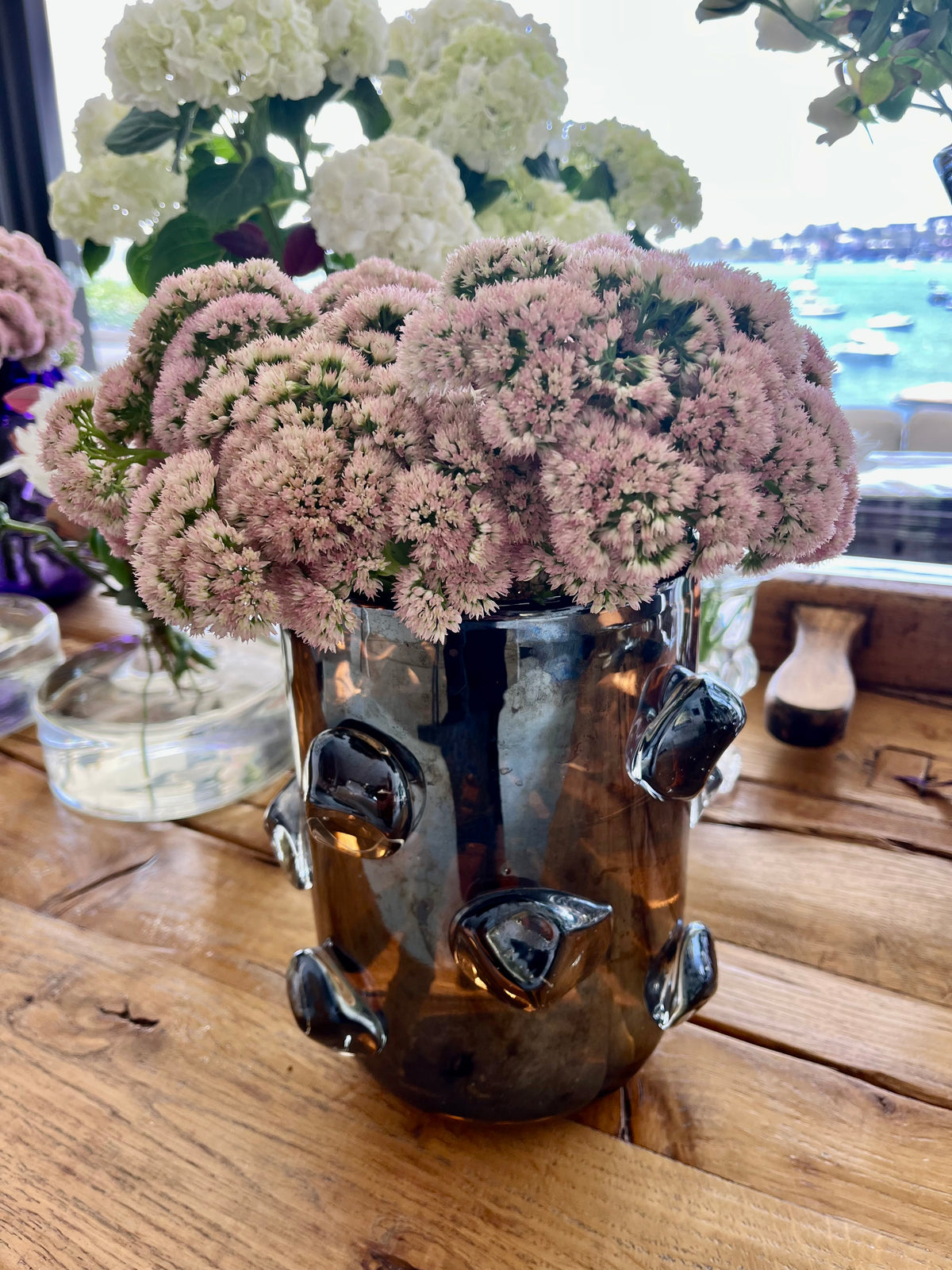 Vase Bubble mocca Medium