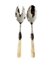 Italian Salad Servers - Ivory Naples