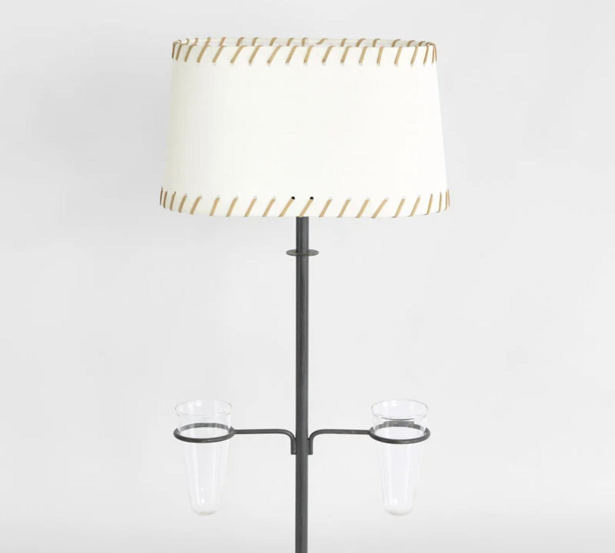 Lamp metal 2 cup vase -Due end OCT 26
