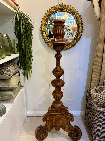 ✅Candleholder timber (SOLD)