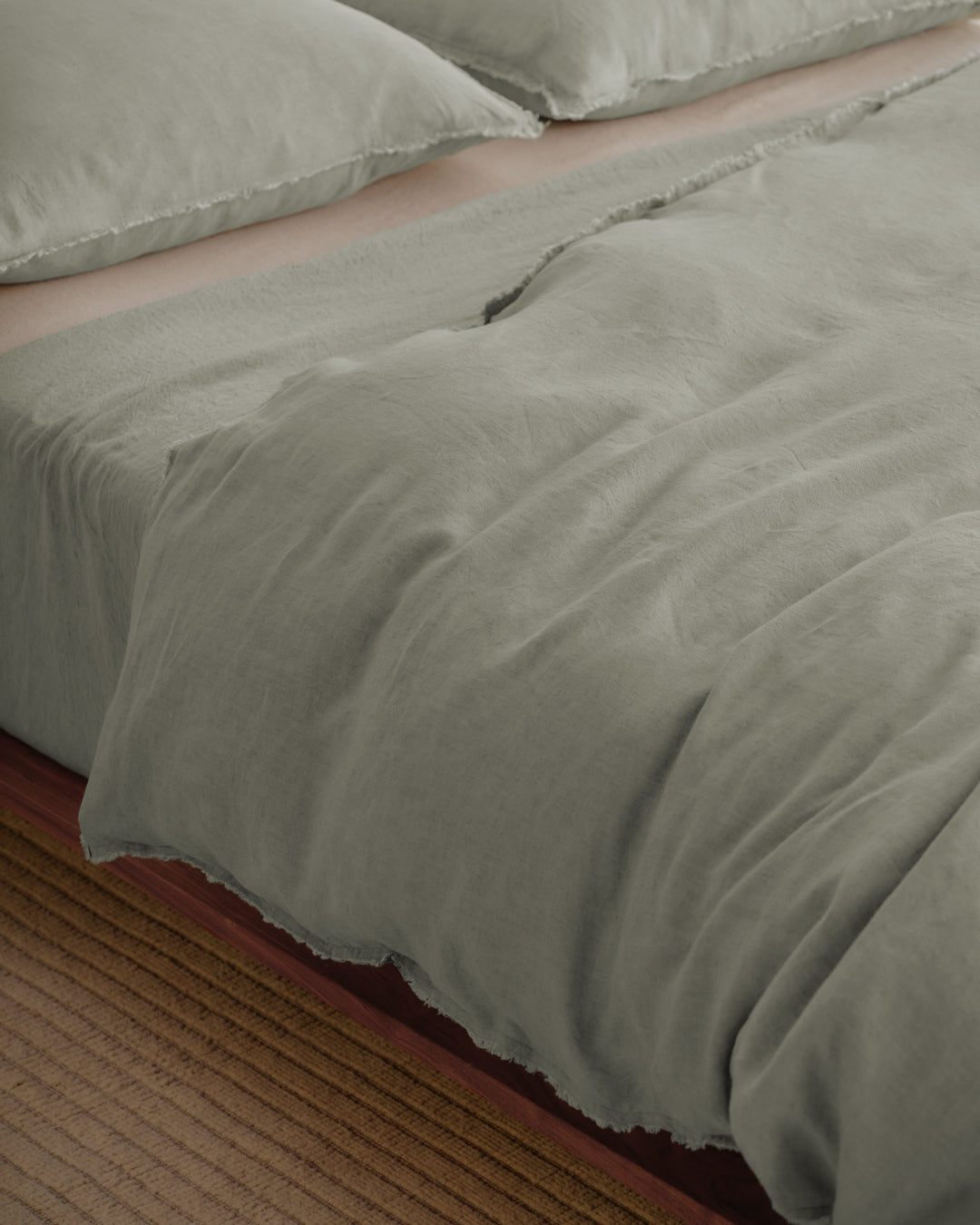 Hale Mercantile Flocca Linen Doona cover DOUBLE