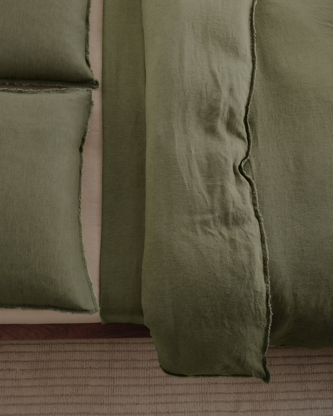 Hale Mercantile Flocca Linen Doona cover DOUBLE