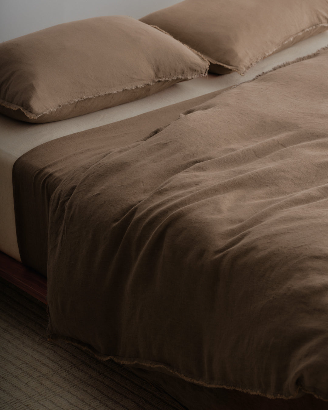 Hale Mercantile Flocca Linen Doona cover DOUBLE
