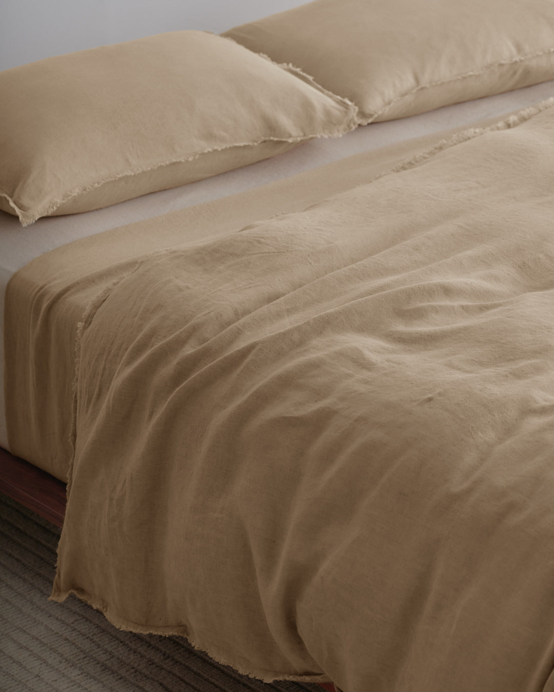 Hale Mercantile Flocca Linen Doona cover DOUBLE