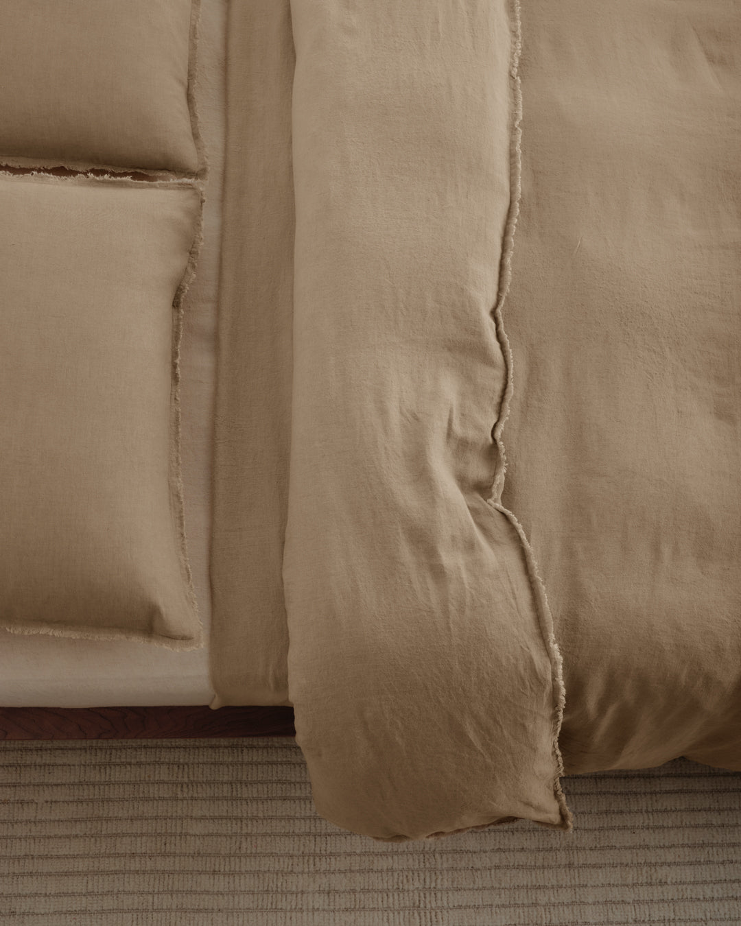 Hale Mercantile Flocca Linen Doona cover QUEEN