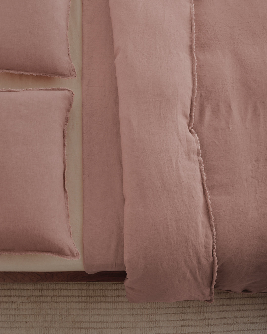 Hale Mercantile Flocca Linen Doona cover QUEEN