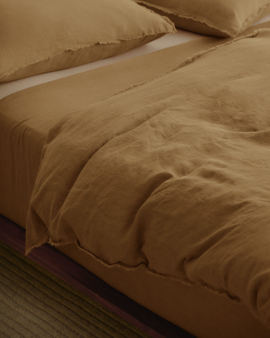 Hale Mercantile Flocca Linen Doona cover DOUBLE
