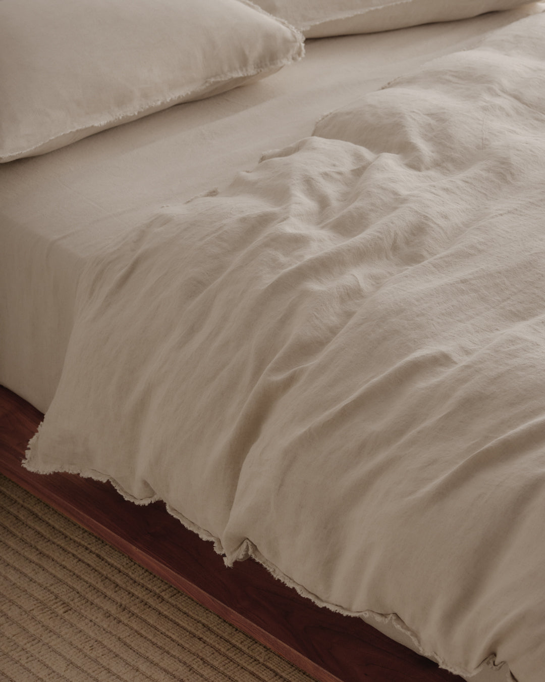 Hale Mercantile Flocca Linen Doona cover DOUBLE