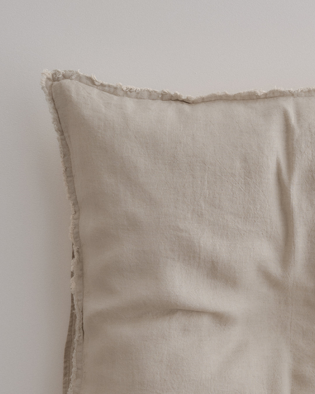 Hale Mercantile Cushion Euro Flocca Linen 65/65