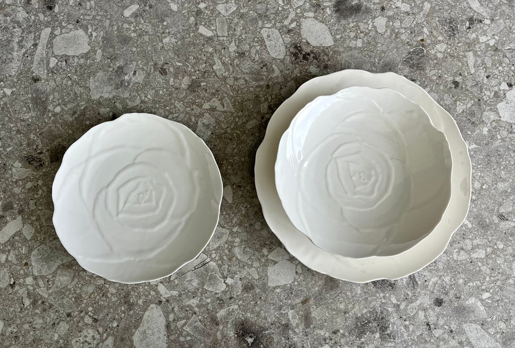 Dinner set Rose 3pce