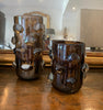Vase Bubble mocca Large