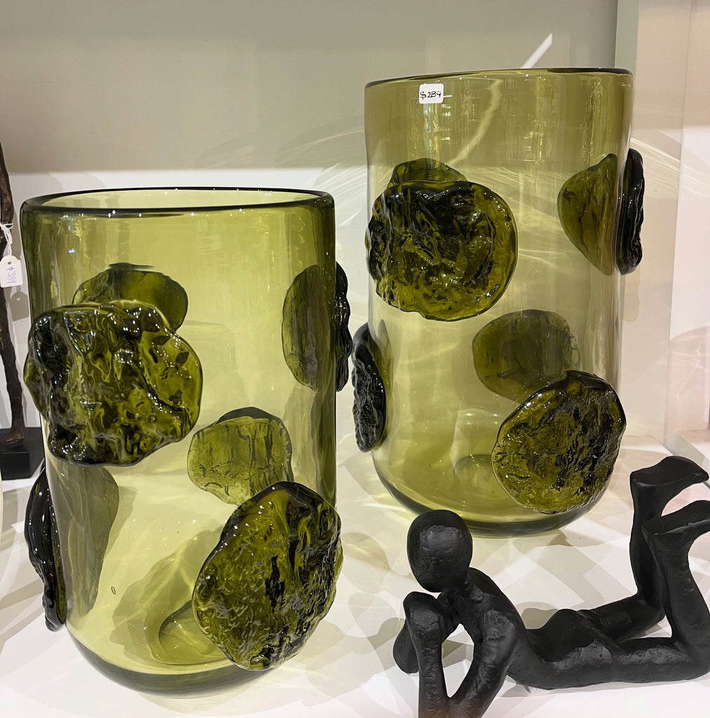 Vase Chartreuse green Large H35