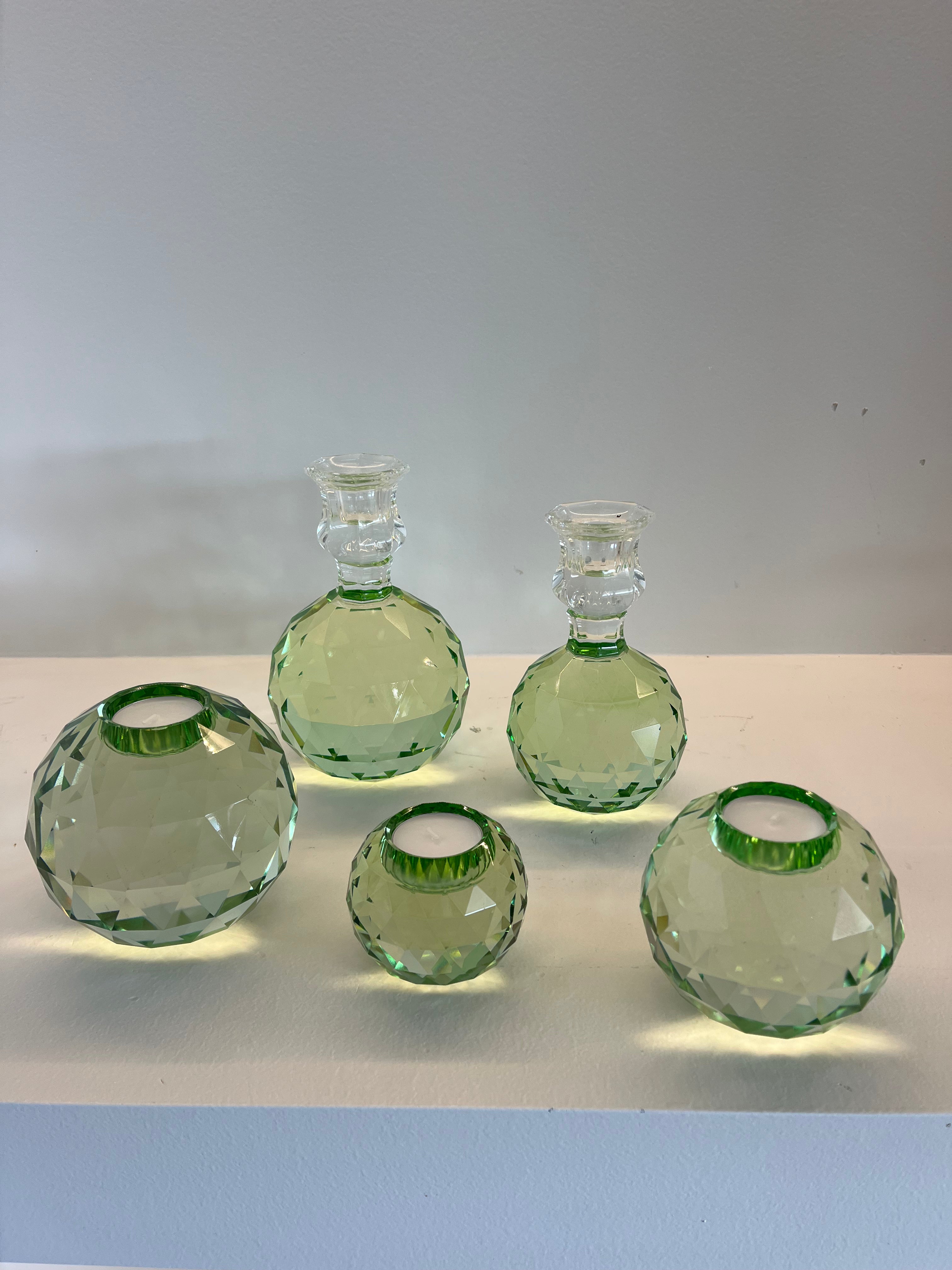 Candle holder Green