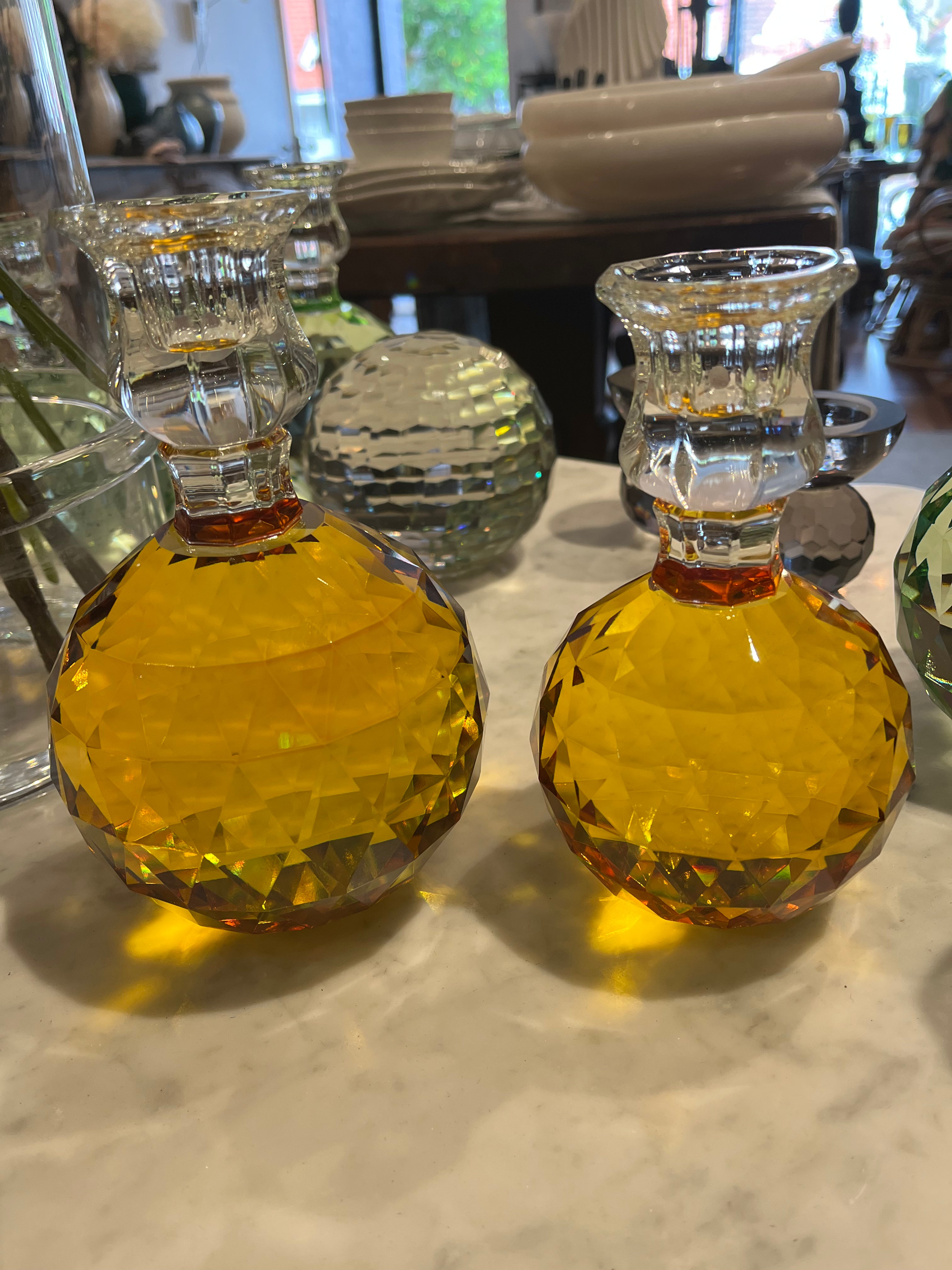 Candleholder Amber