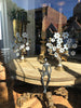 Centre French table bleached oak L129 D112 H75