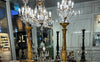 Chandelier ceiling 6 arm H80