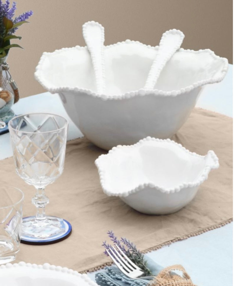 Melamine beaded bowl M 27cm