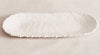 Melamine beaded oval platter
