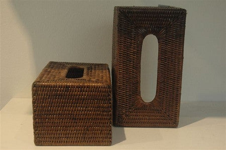 Tissue box Rattan rectangle OUT OF STOCK