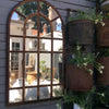 Outdoor Mirror forged iron petite