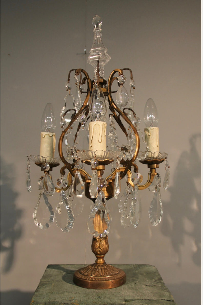 Chandelier table 4arm electric