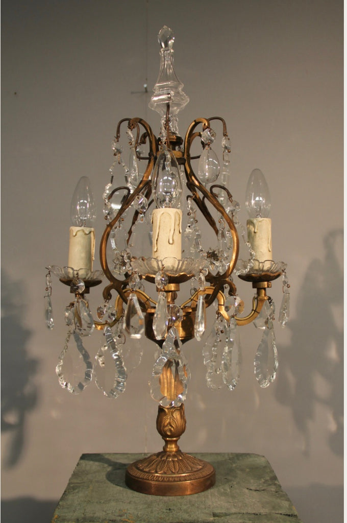Chandelier table 4arm electric