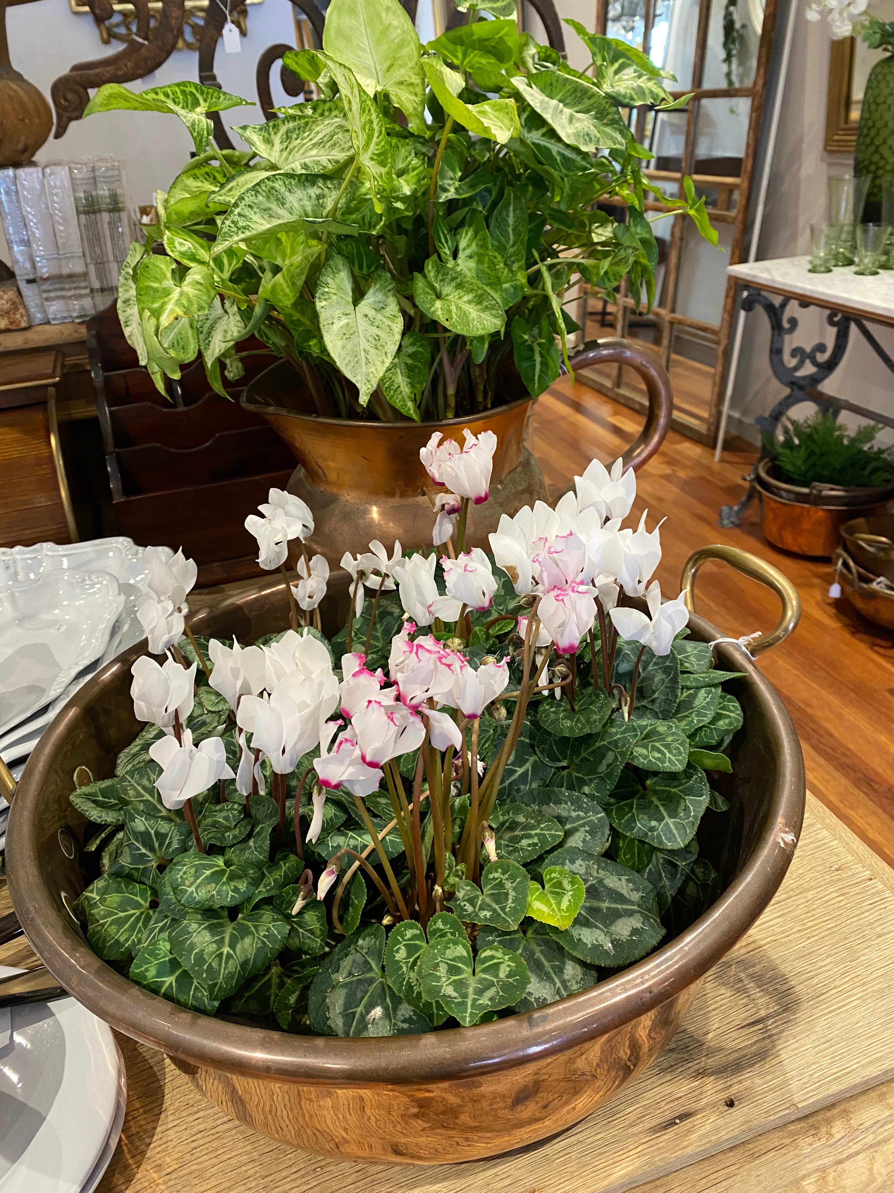 Copper pot D41