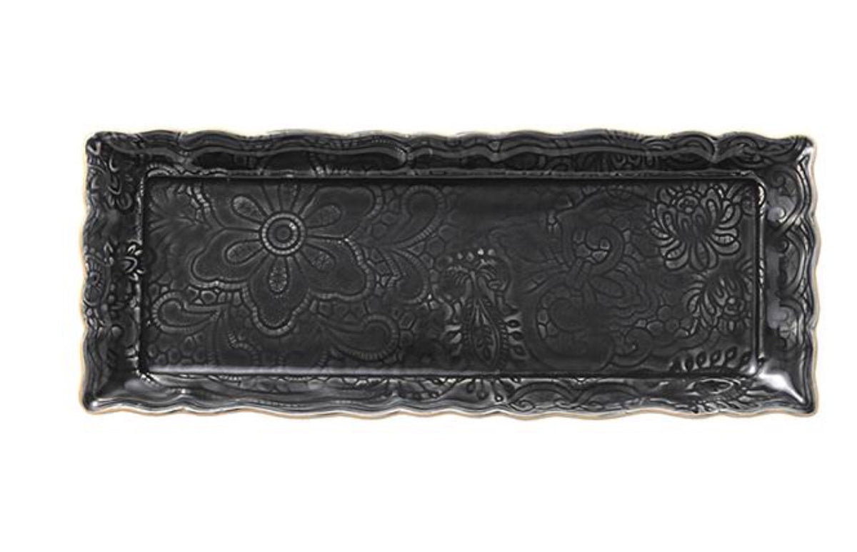 Sthal Ceramic Rectangle long platter