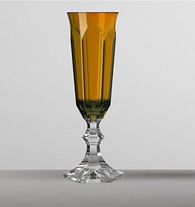 Mario L flute set of 6 amber