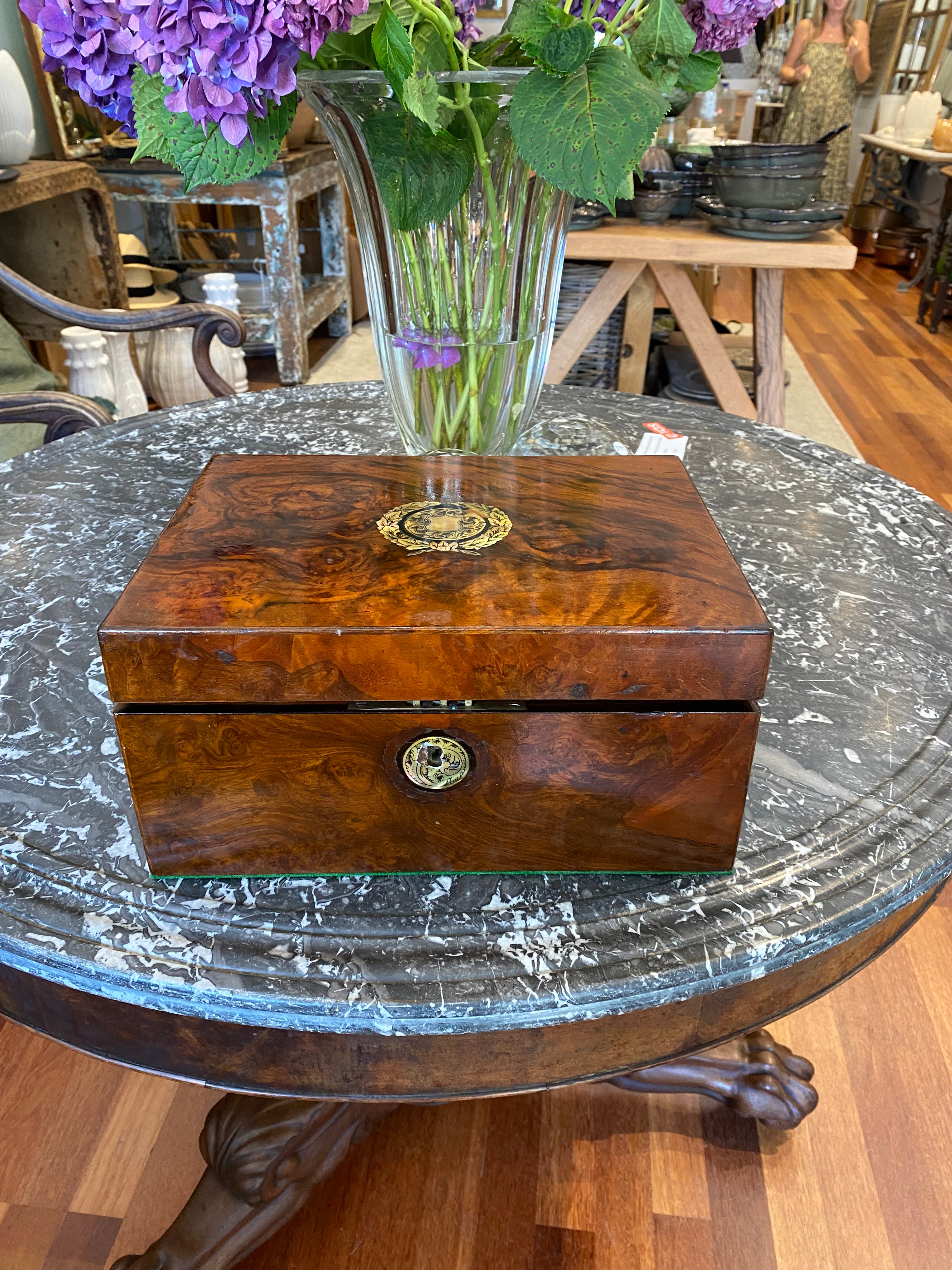 Desk Writing box inlaid