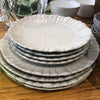Fluted main plate x 4 (26.5cm)