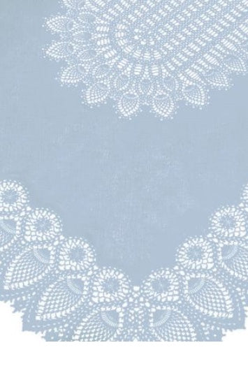 Tablecloth lace vinyl