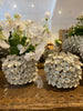 Vase ceramic Barnacle white small