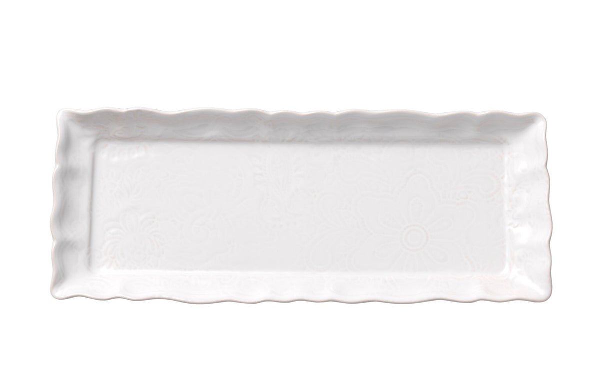 Sthal Ceramic Rectangle long platter