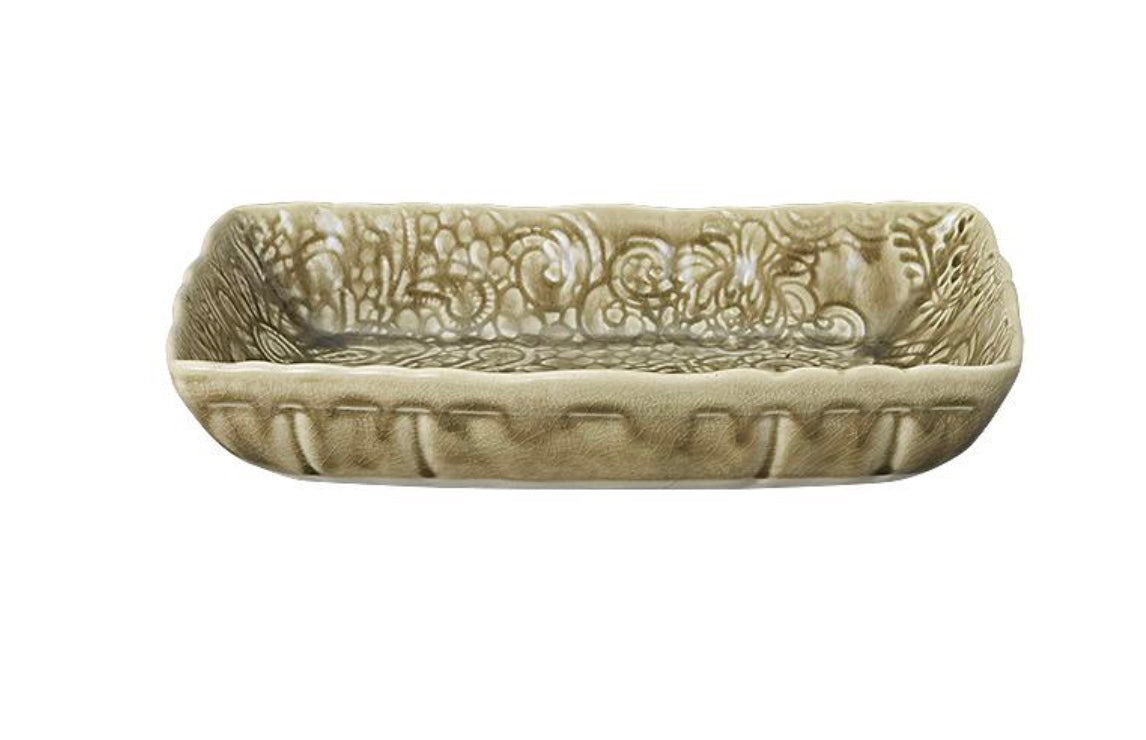 Sthal Ceramic Rectangle dish S