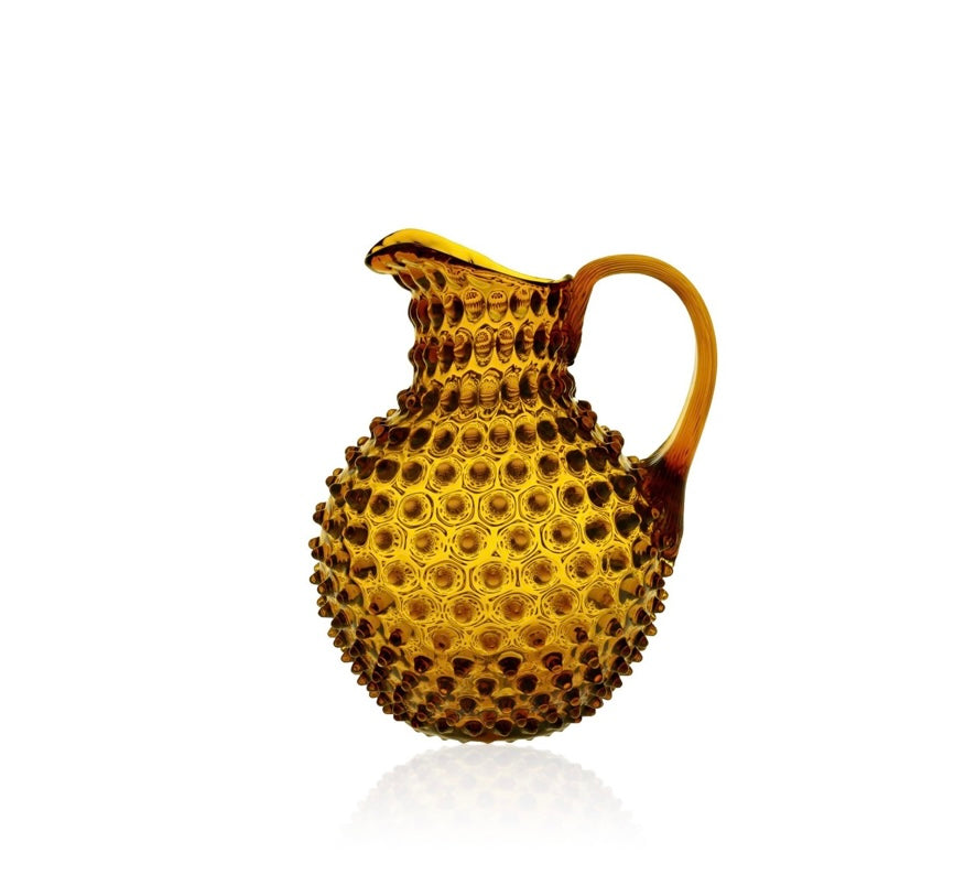 Jug glass hobnail 2L
