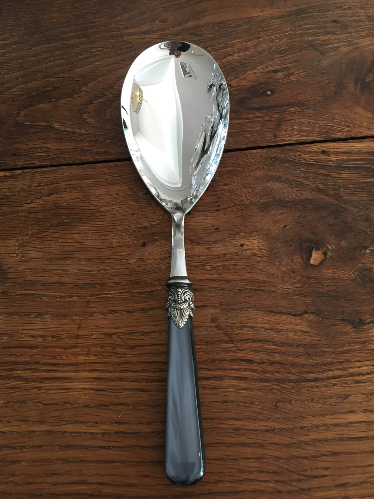 Italian Serving spoon - Charcoal Naples