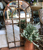 Outdoor Mirror forged iron petite