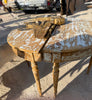 NEW SHIPMENT Demi lune table pair
