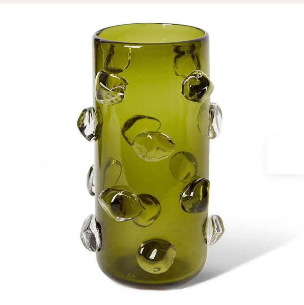 Vase Bubble green Large H33