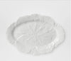 Melamine cabbage leaf oval platter