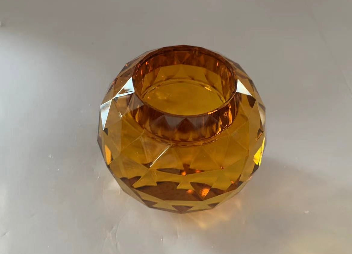 Tea light holders glass 10cm