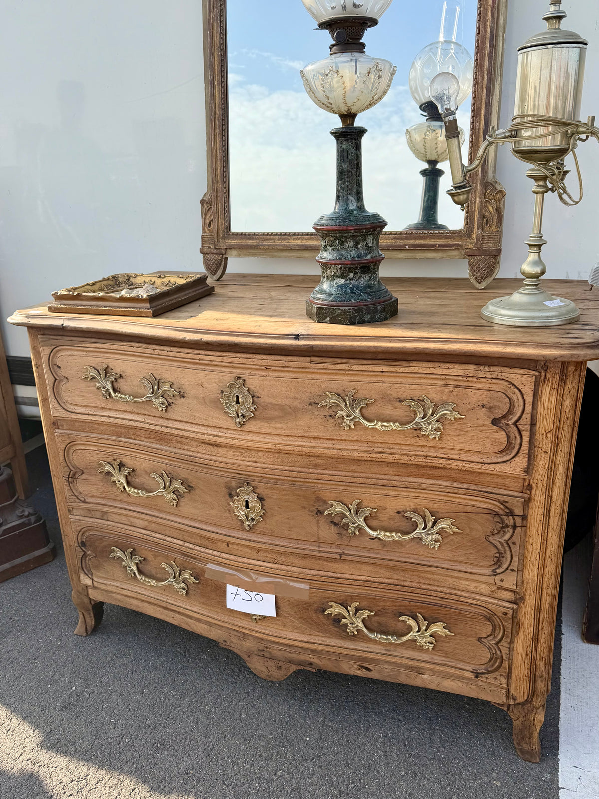 NEW SHIPMENT - Commode bleached oak