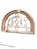 Grill screen half arch